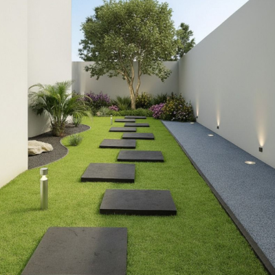 Stone Pathway and Hardscape